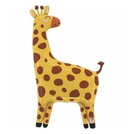 BALLON METALLIQUE GIRAFE 104 CM 