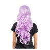 PERRUQUE MANGA LUNA CHEVEUX LONGS ONDULES LILAS SANS FRANGE