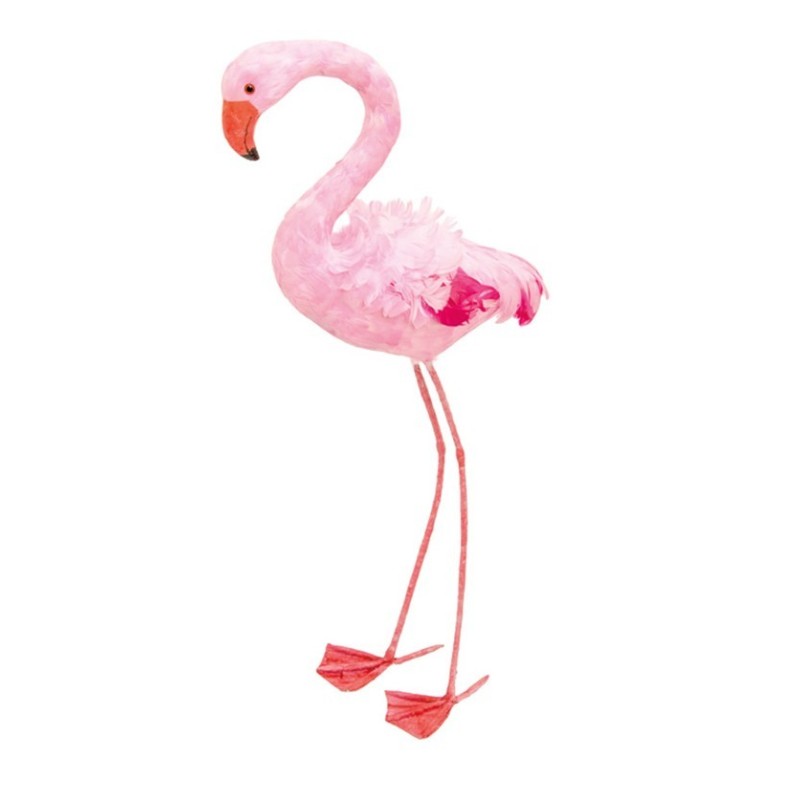 FLAMANT ROSE DECORATION PLUMES ROSES 45 X 115 CM FLAMANT ROSE DECORATION PLUMES ROSES 45 X 115 CM