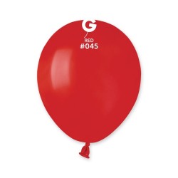 50 BALLONS ROUGE RED  045 LATEX 13 CM