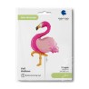 BALLON METALLIQUE FLAMANT ROSE 86 CM 