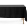 NAPPE EN TISSU NOIR 180 CM X 300 CM 