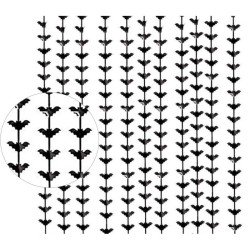 RIDEAU LAMELEE HALLOWEEN CHAUVE-SOURIS 100 X 200 CM 