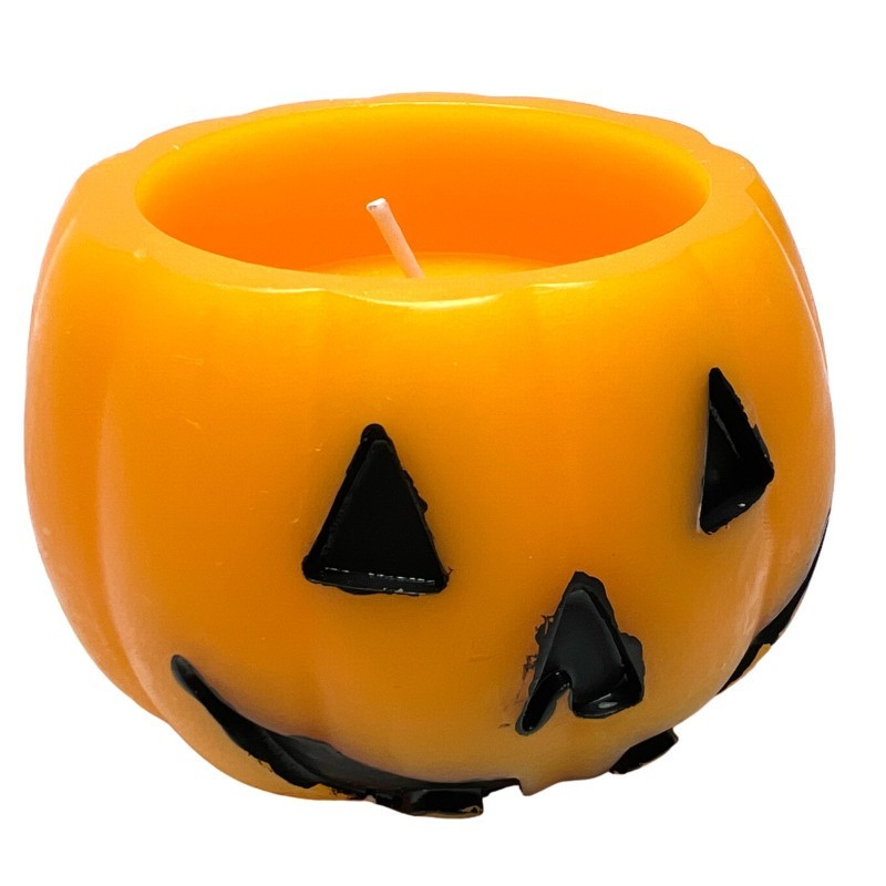 BOUGIE CITROUILLE 9.8 X 7 CM 220 G  BOUGIE CITROUILLE 9.8 X 7 CM 220 G