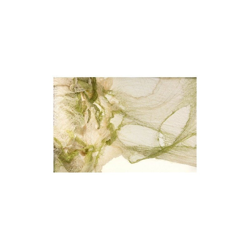 TISSU LAMBEAUX VERDATRE 60CM X 150CM TISSU LAMBEAUX VERDATRE 60CM X 150CM