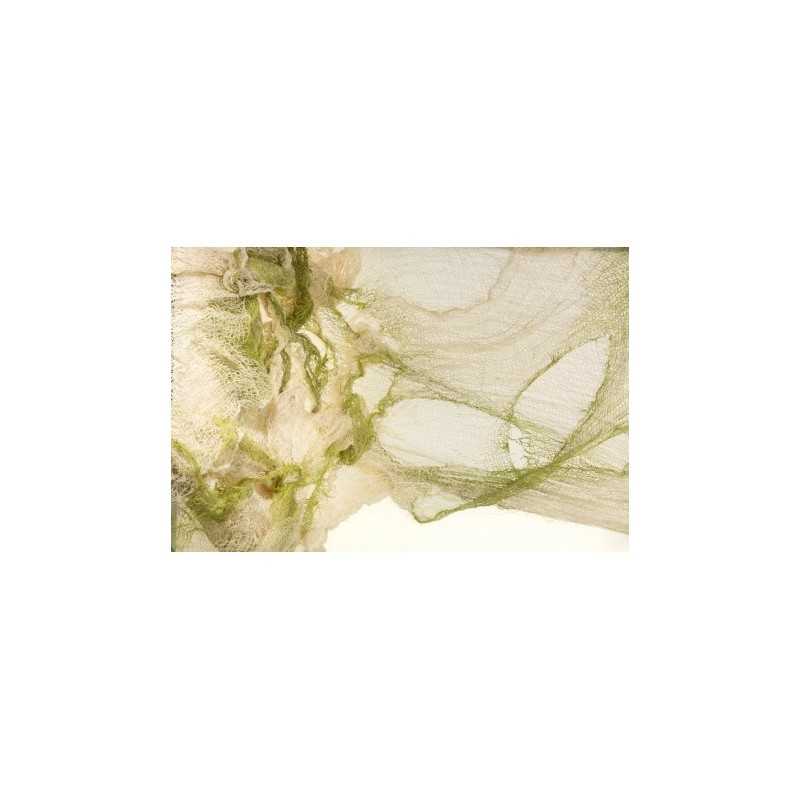 TISSU LAMBEAUX VERDATRE 60CM X 150CM