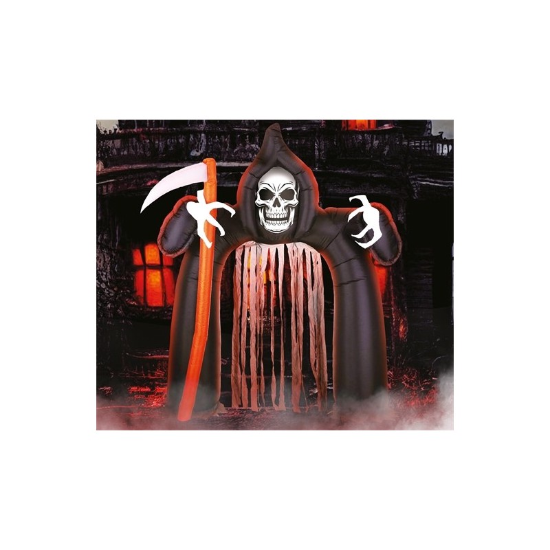 ARCHE HALLOWEEN FAUCHEUSE GONFLABLE 200 X 180 CM ARCHE HALLOWEEN FAUCHEUSE GONFLABLE 200 X 180 CM
