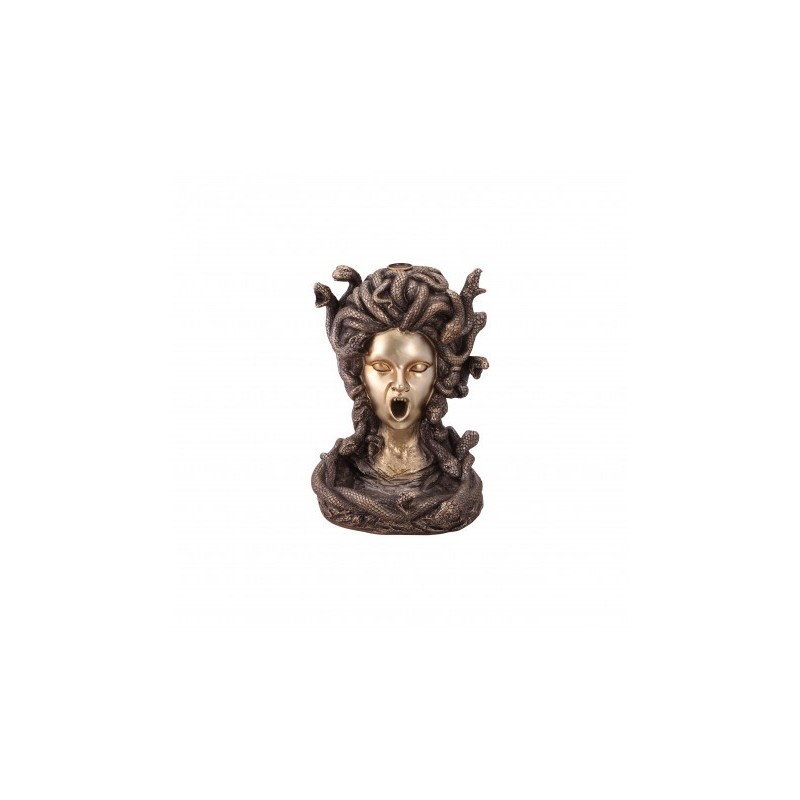 FONTAINE A ENCENS POLYRESINE MEDUSA 13CM X 13CM X 18.5CM FONTAINE A ENCENS POLYRESINE MEDUSA 13CM X 13CM X 18.5CM