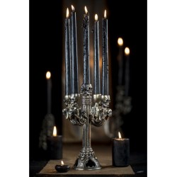 CHANDELIER RESINE CRANES BRONZES 5 BRANCHES 19CM X 19CM X 27.5CM