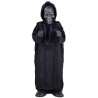 DECORATION HALLOWEEN SQUELETTE NOIR ANIME 90 CM