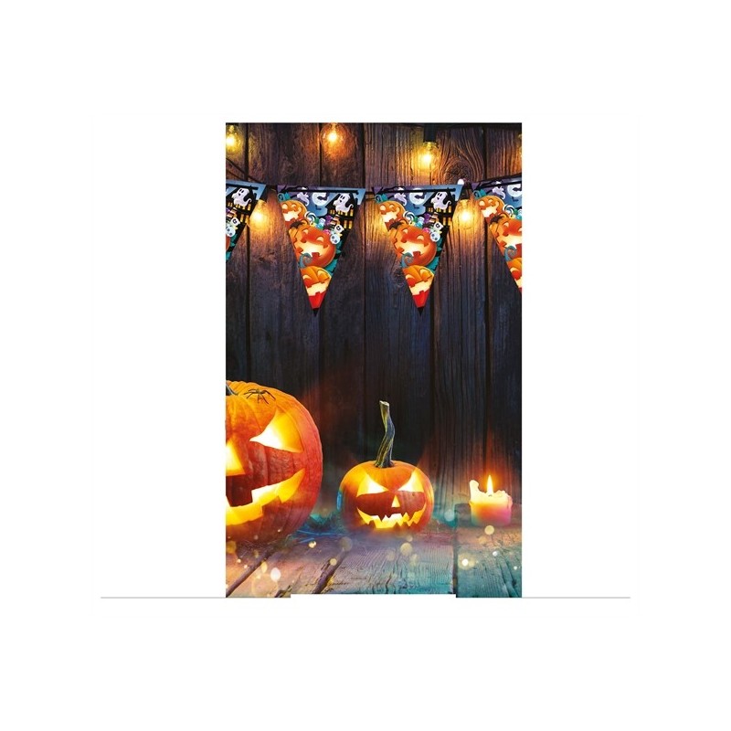 GUIRLANDE FANION HALLOWEEN CITROUILLE ET FANTOMES 300 CM GUIRLANDE FANION HALLOWEEN CITROUILLE ET FANTOMES 300 CM