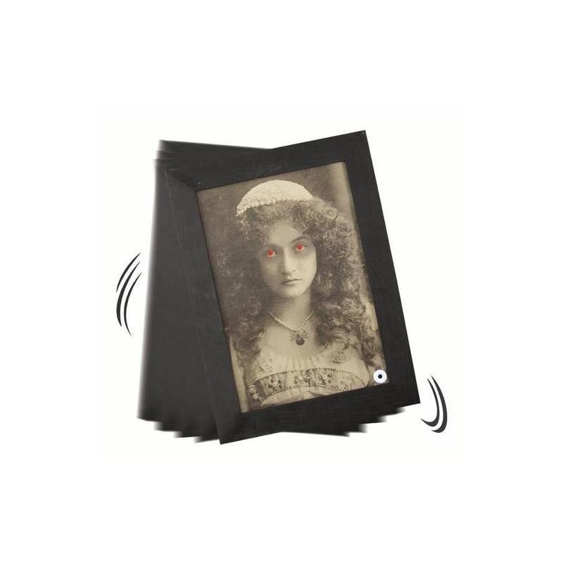 CADRE HALLOWEEN FEMME ANIMEE 37 X 6 X 49 CM CADRE HALLOWEEN FEMME ANIMEE 37 X 6 X 49 CM