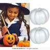 2 CITROUILLES BLANCHE A DECORER  10 CM 2 CITROUILLES BLANCHE A DECORER  10 CM