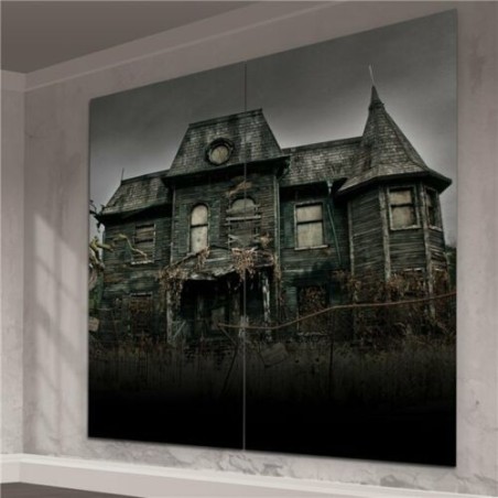 SCENE HALLOWEEN CHATEAU HANTE CLOWN IT