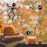 STICKER DE VITRE HALLOWEEN SQUELETTES STICKER DE VITRE HALLOWEEN SQUELETTES