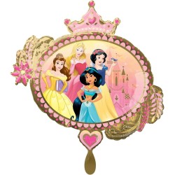 BALLON METALLIQUE  PRINCESSE DISNEY 86 CM X  81 CM 