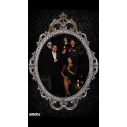 MIROIR HALLOWEEN FAMILLE ADAM'S