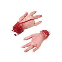 MAIN ET DOIGT COUPE GRANDEURS NATURE