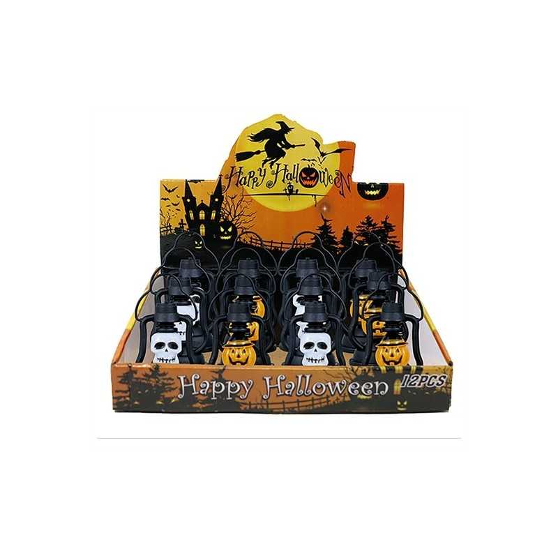 LANTERNES LED HALLOWEEN 10 CM MODEL ASSORTIS