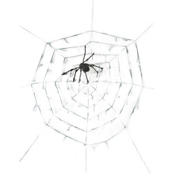 TOILE D'ARAIGNE AVEC ARAIGNE 290 CM