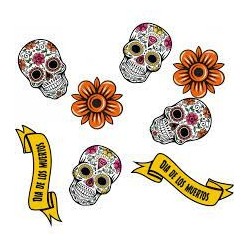 24 CONFETTIS DAY OD DEAD