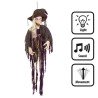 DECORATION HALLOWEEN SUSPENDUE SORCIERE QUI RIT 170CM