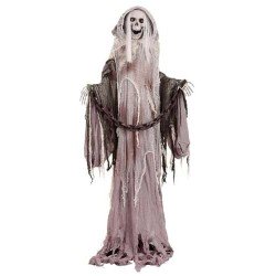 DECORATION HALLOWEEN SQUELETTE ENCHAINE POUR HALLOWEEN