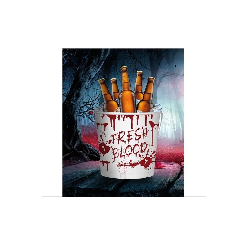 SCEAU EN METAL FRESH BLOOD 19 X 23 CM SCEAU EN METAL FRESH BLOOD 19 X 23 CM