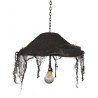LAMPADAIRE PLAFONNIER LUMINEUX A SUSPENDRE 44 CM