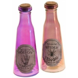 BOUTEILLE VERRE HALLOWEEN