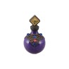 FLACON POLYRESINE POTION VIOLET DIA 9.5CM X 16.5CM FLACON POLYRESINE POTION VIOLET DIA 9.5CM X 16.5CM