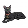 CHAT NOIR POLYRESINE 31CM X 18CM X 18CM CHAT NOIR POLYRESINE 31CM X 18CM X 18CM