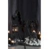 FANTOME NOIR AVEC LANTERNE 20CM X 18CM X 40CM FANTOME NOIR AVEC LANTERNE 20CM X 18CM X 40CM