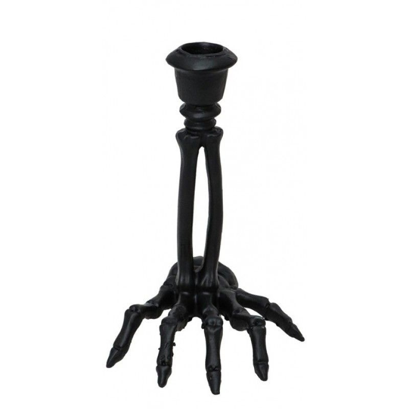 CHANDELIER RESINE MAIN SQUELETTE NOIR 12 X 11.5 X 16 CM CHANDELIER RESINE MAIN SQUELETTE NOIR 12 X 11.5 X 16 CM