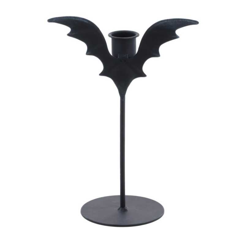 CHANDELIER METAL CHAUVE SOURIS NOIRE