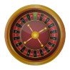 8 ASSIETTES CASINO ROULETTE 18 CM
