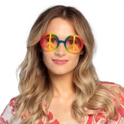 LUNETTES PEACE AND LOVE MULTICOLORES