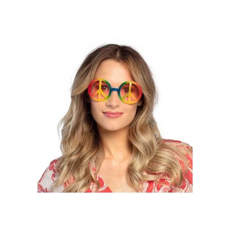 LUNETTES PEACE AND LOVE MULTICOLORES
