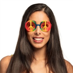 LUNETTES PEACE AND LOVE MULTICOLORES