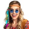 LUNETTE HIPPY RONDE BLEUE LUNETTE HIPPY RONDE BLEUE