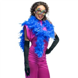 PAIRE DE GANTS STRETCH NOIR LOS ANGELES 60 CM AU DESSUS DU COUDE