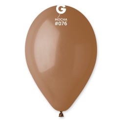 50 BALLONS MOKA LATEX 30CM