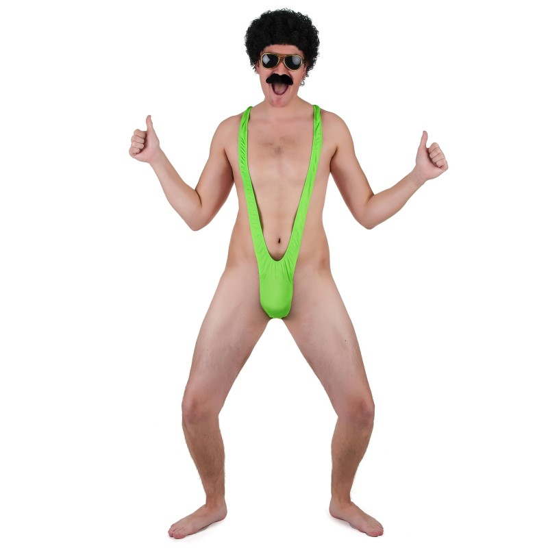 DEGUISEMENT SLIP BORAT MANKINI VERT TAILLE UNIQUE DEGUISEMENT SLIP BORAT MANKINI VERT TAILLE UNIQUE