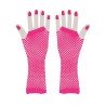MITAINES RESILLES LONGUES ROSE FLUO