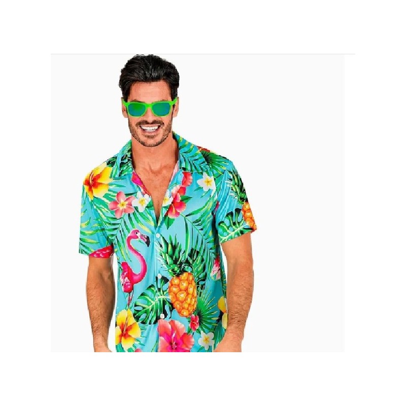 DEGUISEMENT CHEMISE HAWAI TAILLE S-M DEGUISEMENT CHEMISE HAWAI TAILLE S-M