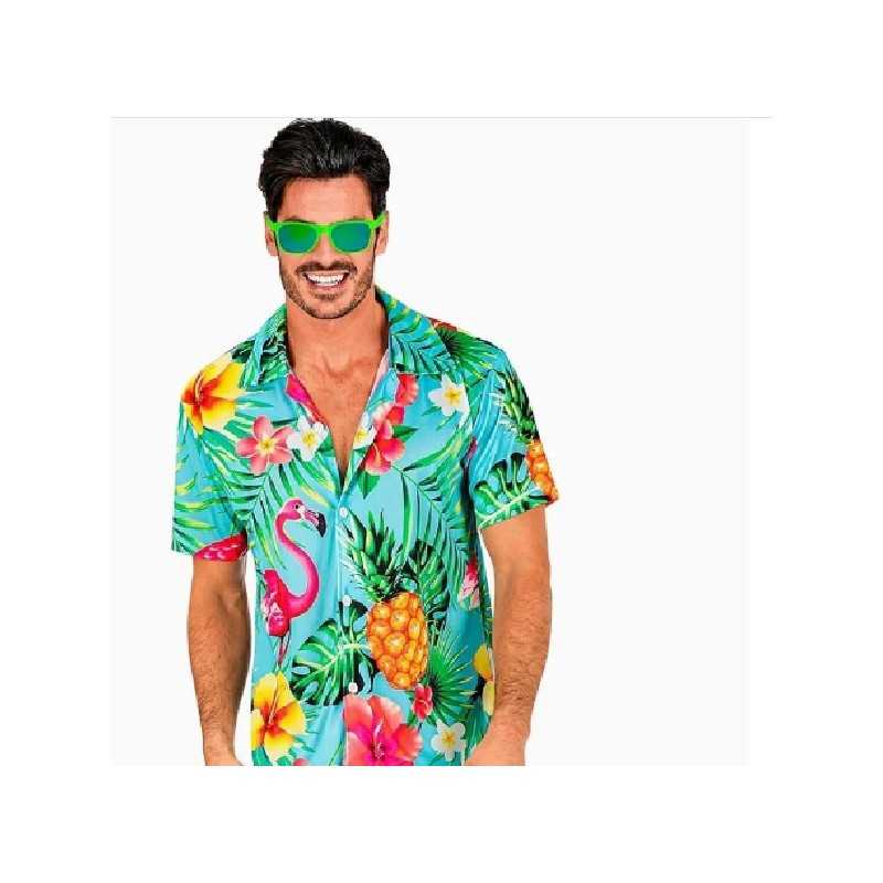 DEGUISEMENT CHEMISE HAWAI TAILLE S-M