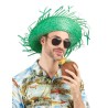 CHAPEAU DE PAILLE HAWAI COULEUR VERT CHAPEAU DE PAILLE HAWAI COULEUR VERT