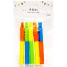 5 FLUTES COULEURS ASSORTIES - GADGETS POUR PINATA OU SAC CADEAU 5 FLUTES COULEURS ASSORTIES - GADGETS POUR PINATA OU SAC CADEAU