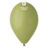 50 BALLONS VERT OLIVE LATEX 30CM  50 BALLONS VERT OLIVE LATEX 30CM