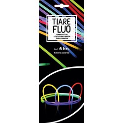 1 TIARE OU CORONNE FLUO GLOW STICK